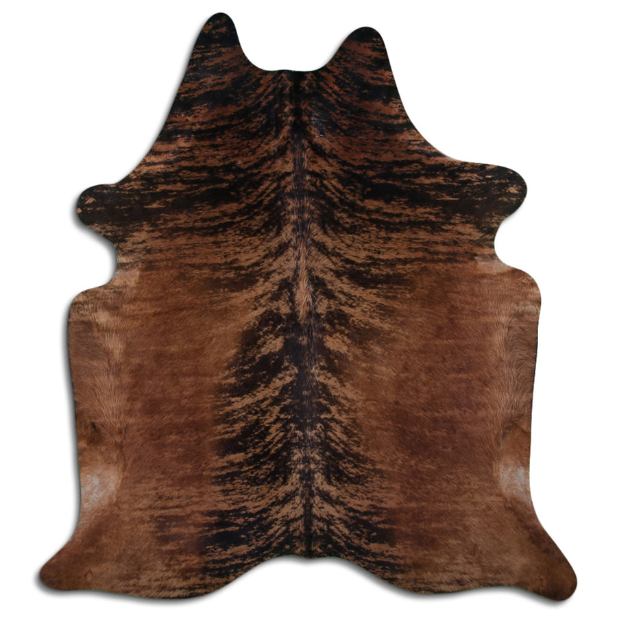 8 Ft X 7 Ft Brazilian Cowhide Skin Rug Hair-On Leather Carpet - Uhorse