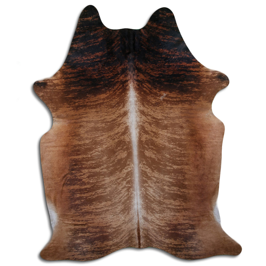 8 Ft X 6.5 Ft Brazilian Cowhide Skin Rug Hair-On Leather Carpet - Uhorse