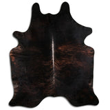 9.5 Ft X 7.5 Hair On Leather Cowhide From Brazil Skin Rug Carpet by Hilason – Cowboy and equestrian accessories