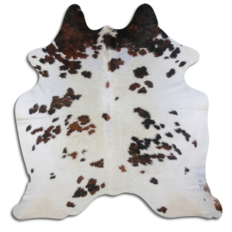 Brown and white cowhide leather chaps - Uhorse