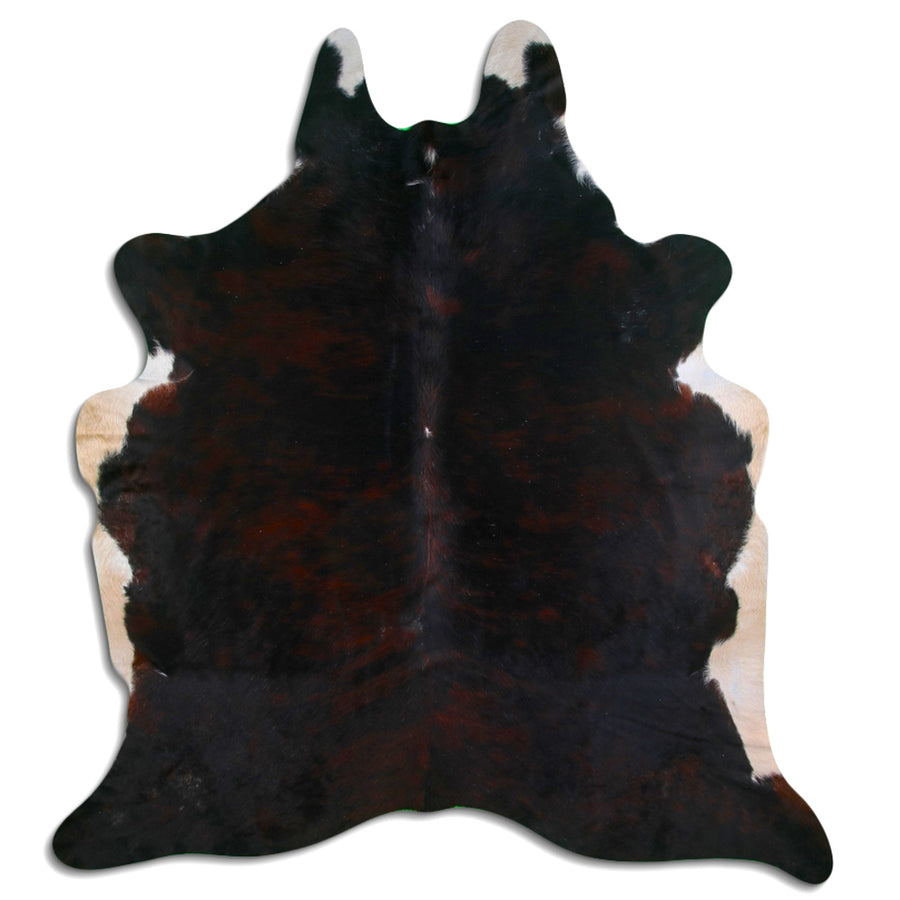 8 Ft X 7 Ft Brazilian Cowhide Skin Rug Hair-On Leather Carpet - Uhorse