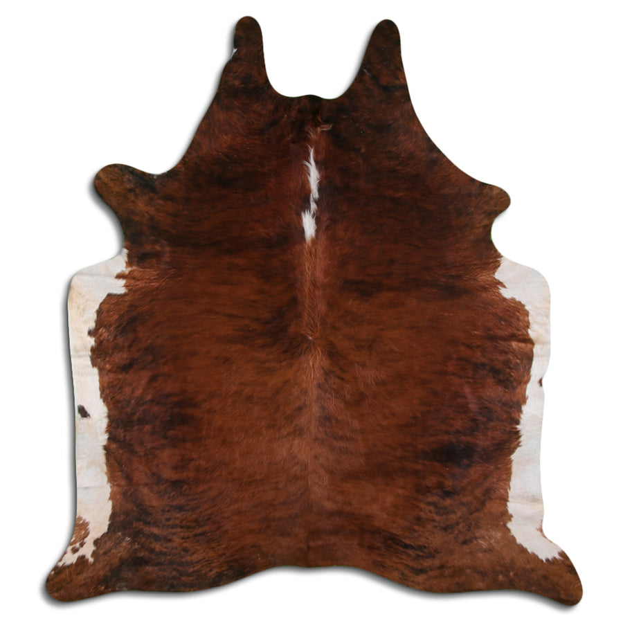8 Ft X 7 Ft Brazilian Cowhide Skin Rug Hair-On Leather Carpet - Uhorse