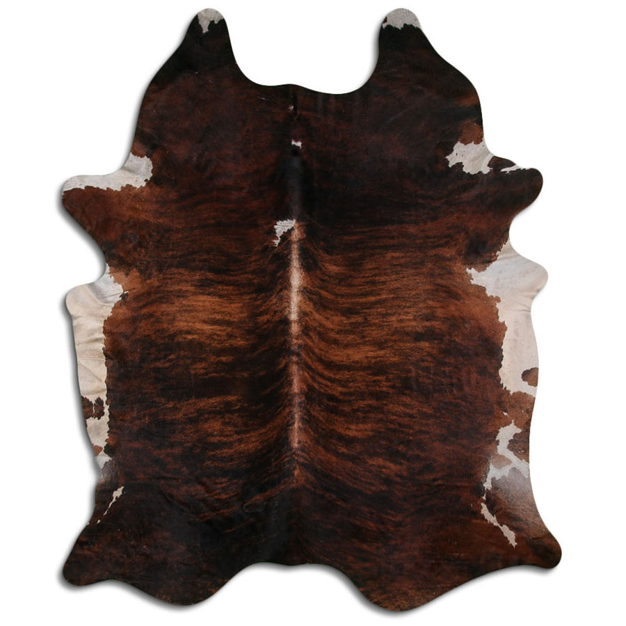 9 Ft X 7 Ft Genuine Brazilian Cowhide Skin Rug by Hilason | Hair-On Leather Home Décor Carpet