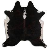 7.5 Ft X 7.5 Ft Hair On Leather Cowhide From Brazil Skin Rug Carpet by Hilason – Cowboy and equestrian accessories