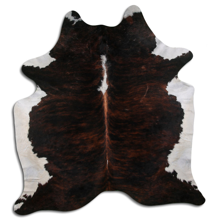 8.5 Ft X 7.5 Hair On Leather Cowhide From Brazil Skin Rug Carpet by Hilason – Cowboy and equestrian accessories