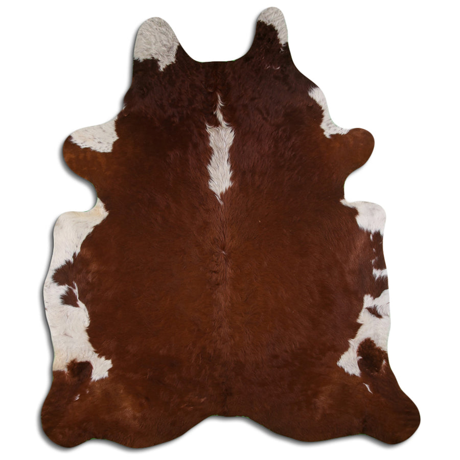 Brown and white cowhide rug - Uhorse