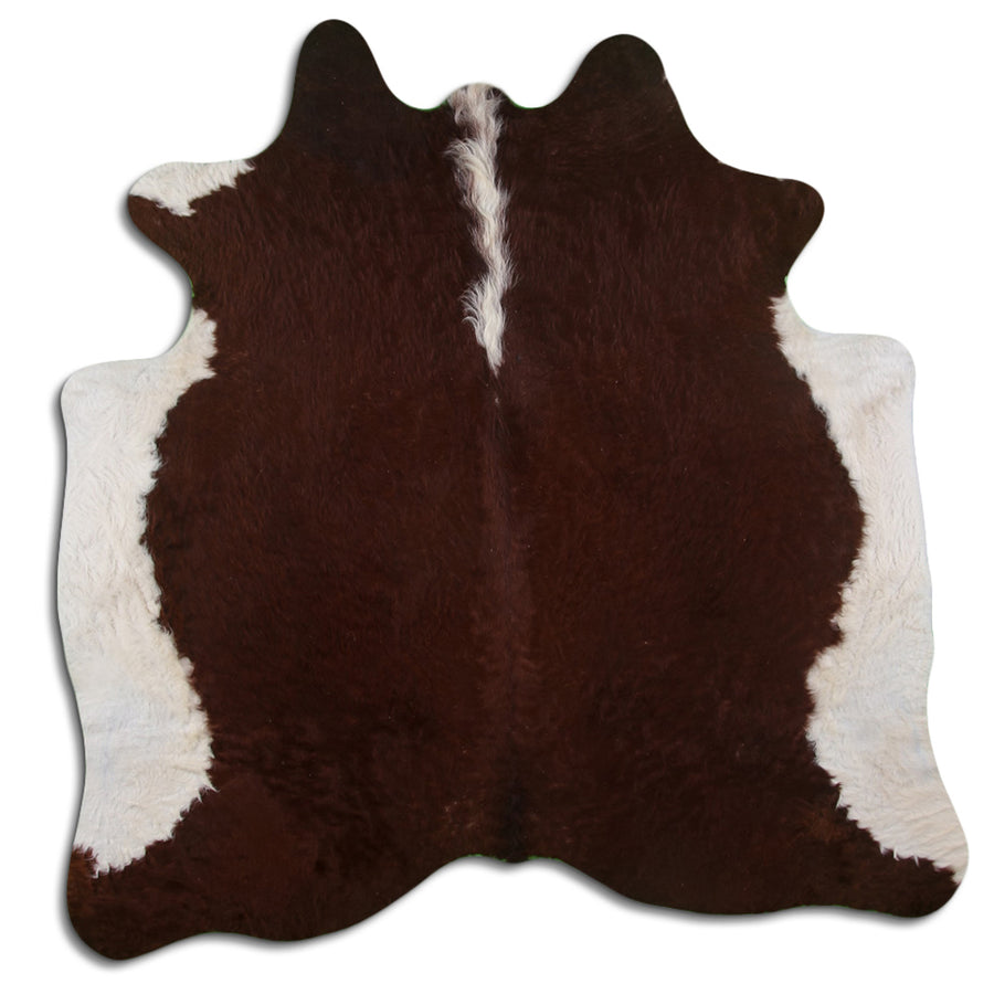 Brown and white cowhide rug - Uhorse