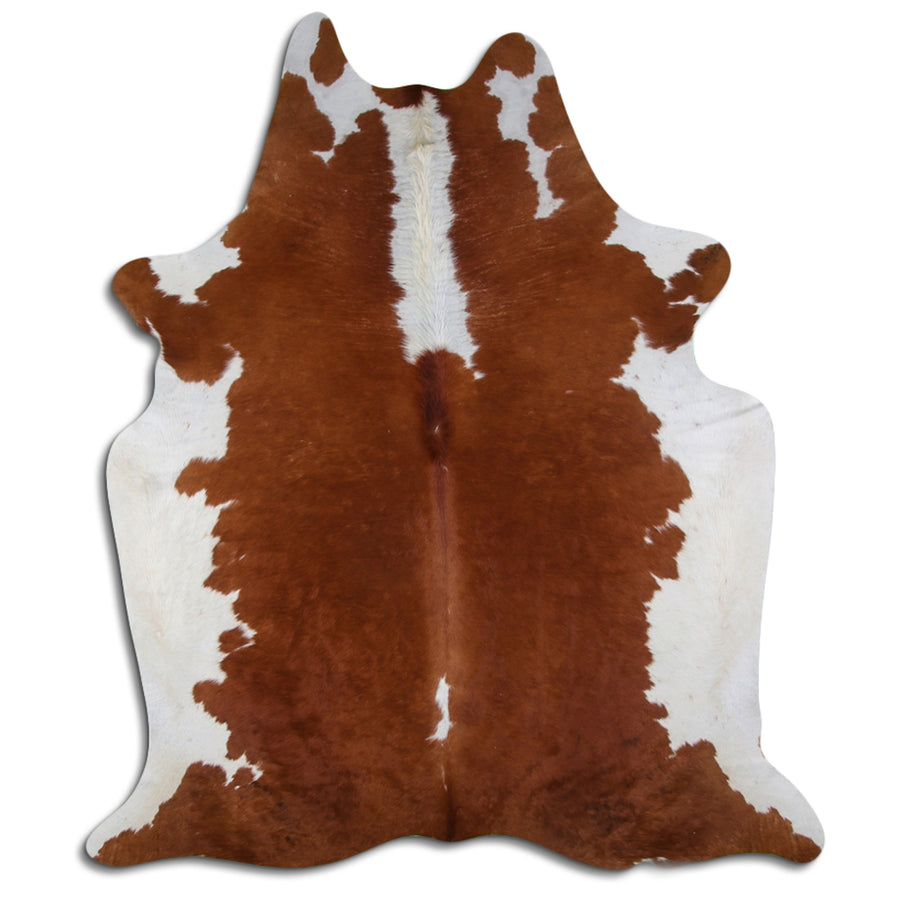 8.5 Ft X 7 Ft Genuine Brazilian Cowhide Skin Rug by Hilason | Hair-On Leather Home Décor Carpet