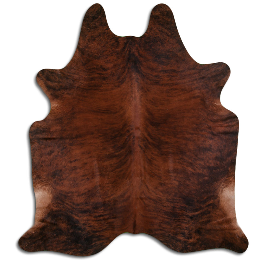 8.5 Ft X 7.5 Ft Brazilian Cowhide Skin Rug Hair-On Leather Carpet - Uhorse