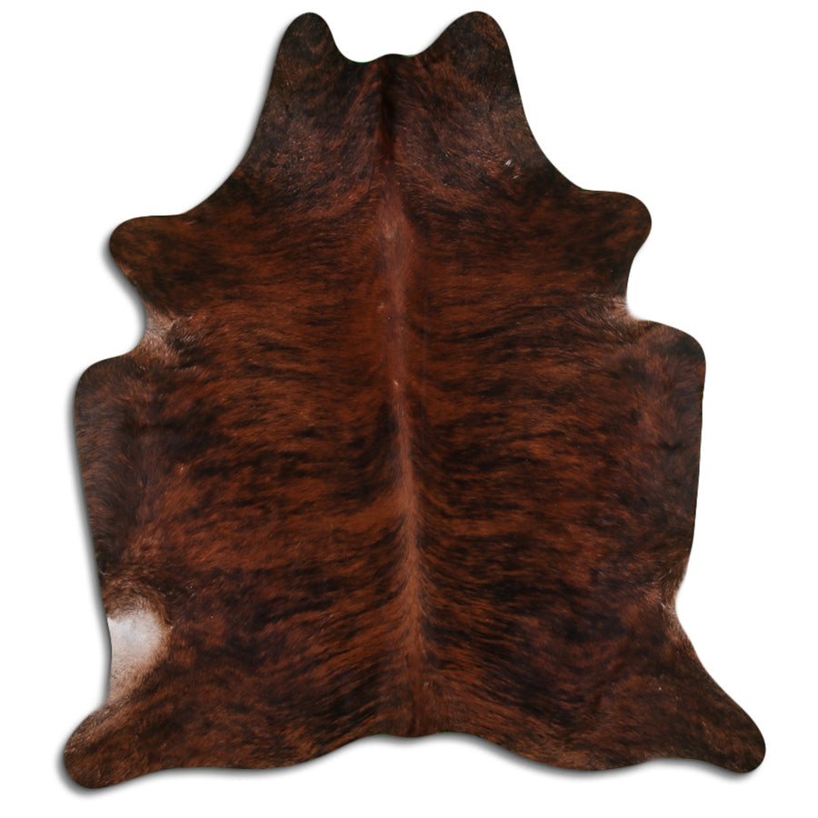7.5 Ft X 6.5 Ft Brazilian Cowhide Skin Rug Hair-On Leather Carpet - Uhorse