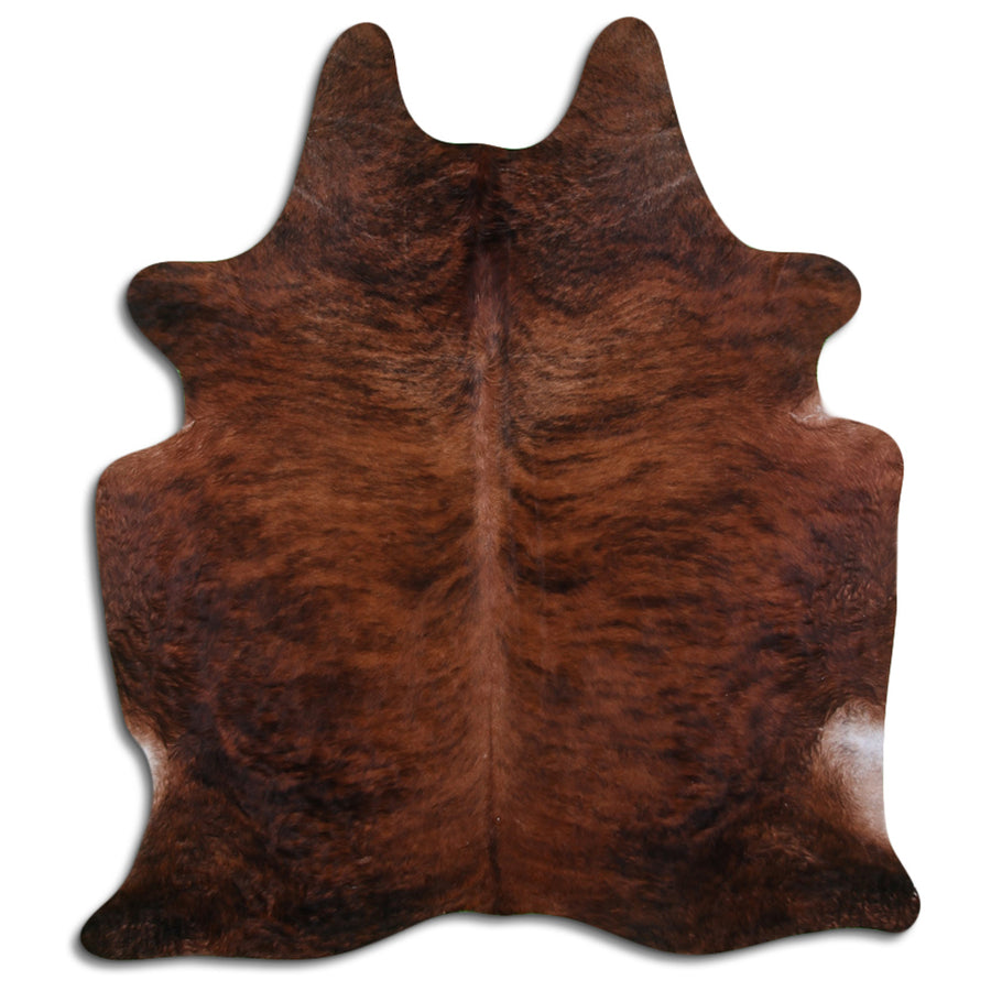 7.5 Ft X 6.5 Ft Brazilian Cowhide Skin Rug Hair-On Leather Carpet - Uhorse