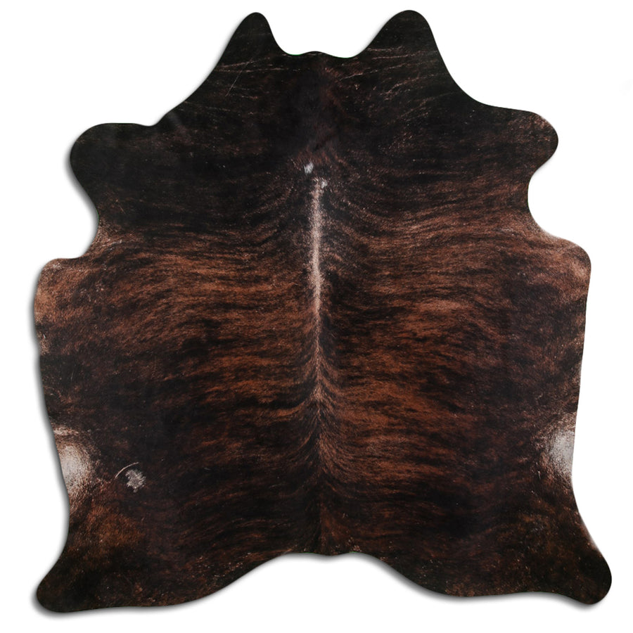 8.5 Ft X 6.5 Ft Brazilian Cowhide Skin Rug Hair-On Leather Carpet - Uhorse