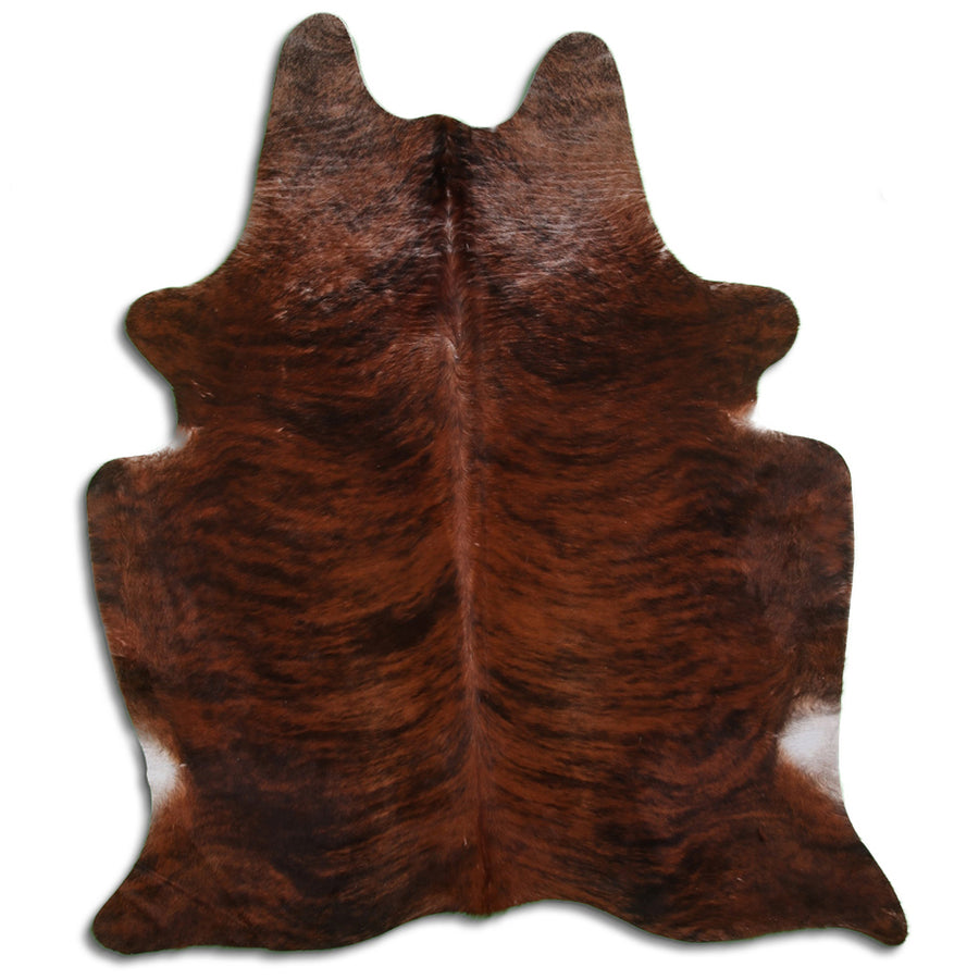 7.5 Ft X 6.5 Ft Brazilian Cowhide Skin Rug Hair-On Leather Carpet - Uhorse