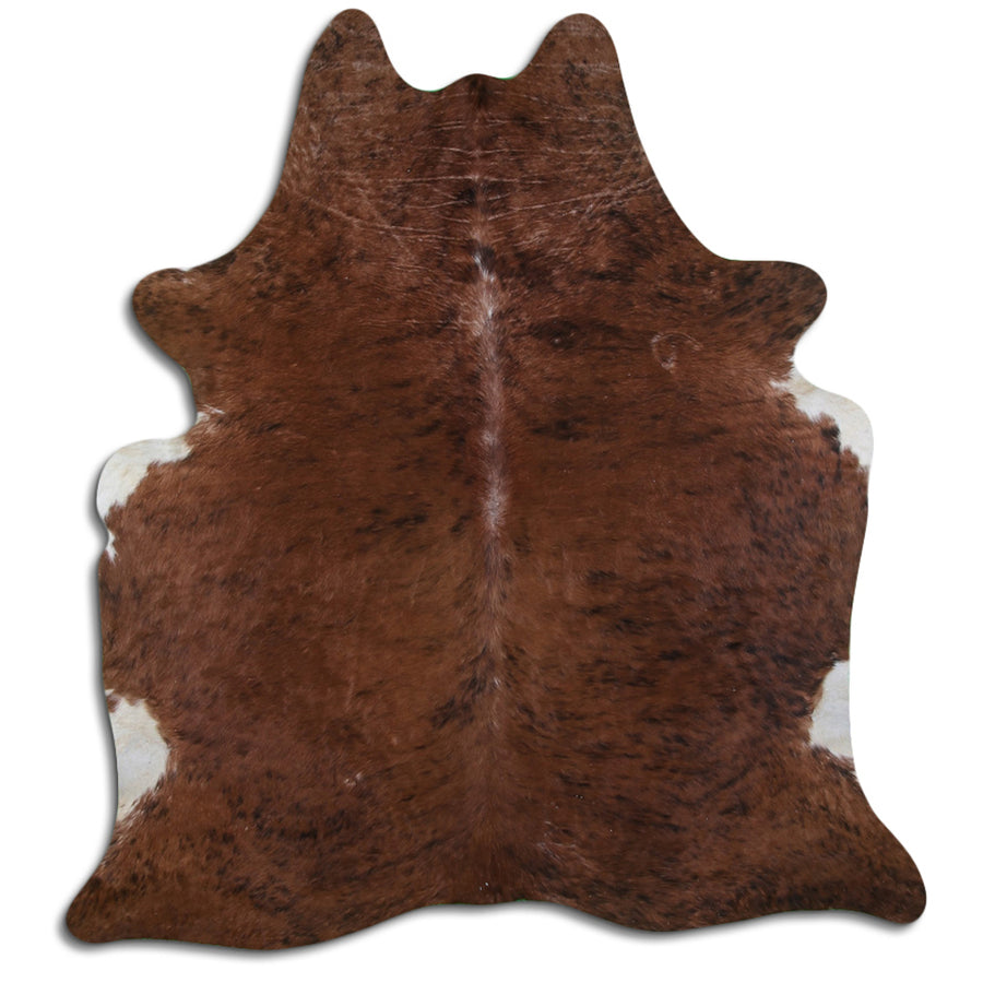 7.5 Ft X 6.5 Ft Brazilian Cowhide Skin Rug Hair-On Leather Carpet - Uhorse