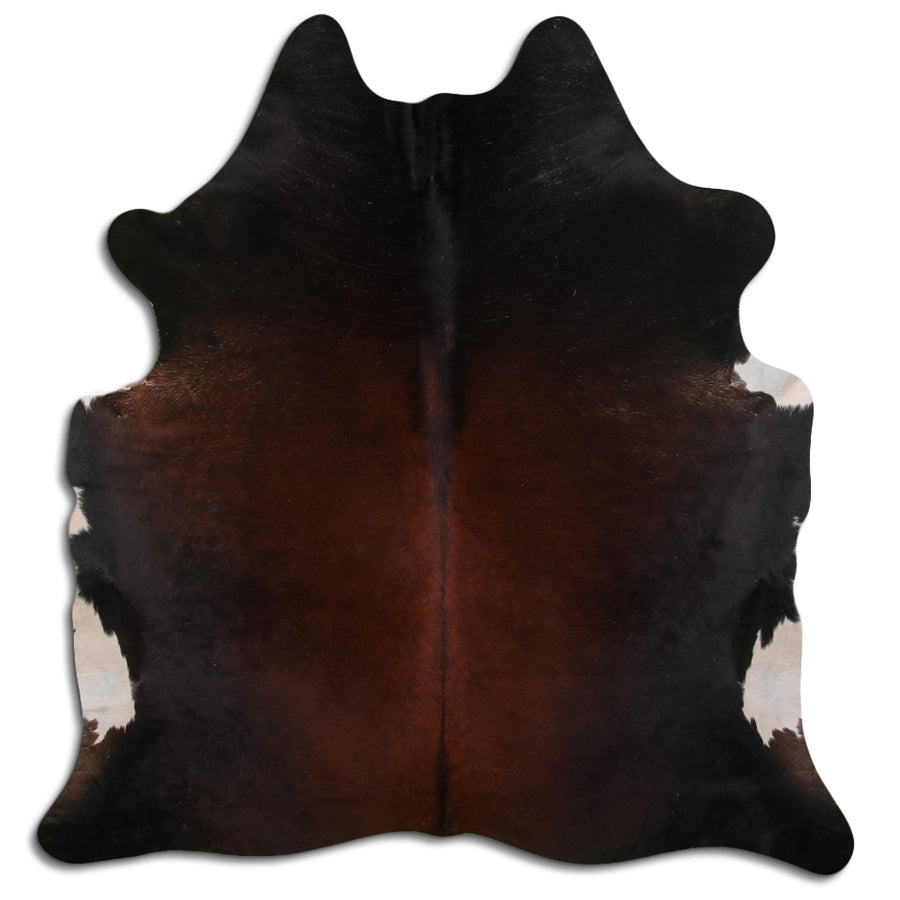 7.5 Ft X 6.5 Ft Brazilian Cowhide Skin Rug Hair-On Leather Carpet - Uhorse