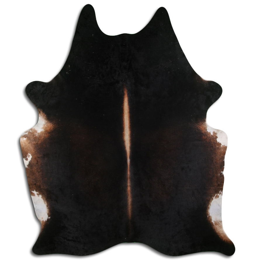 8.5 Ft X 7 Ft Brazilian Cowhide Skin Rug Hair-On Leather Carpet - Uhorse