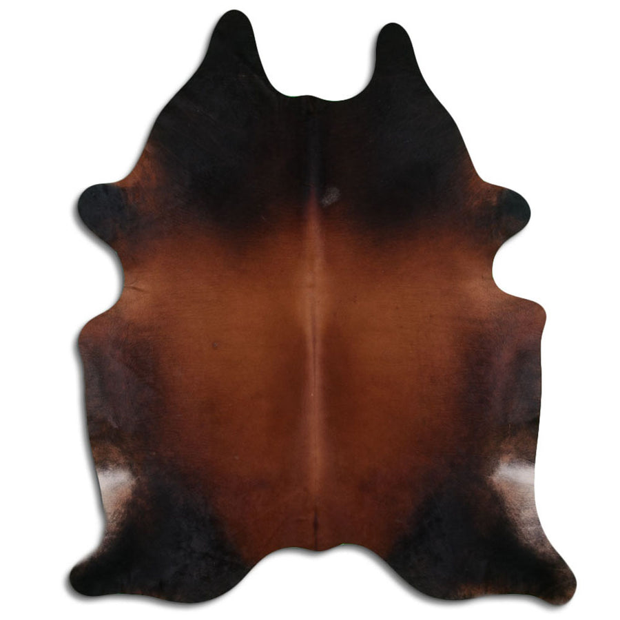 8.5 Ft X 7 Ft Brazilian Cowhide Skin Rug Hair-On Leather Carpet - Uhorse