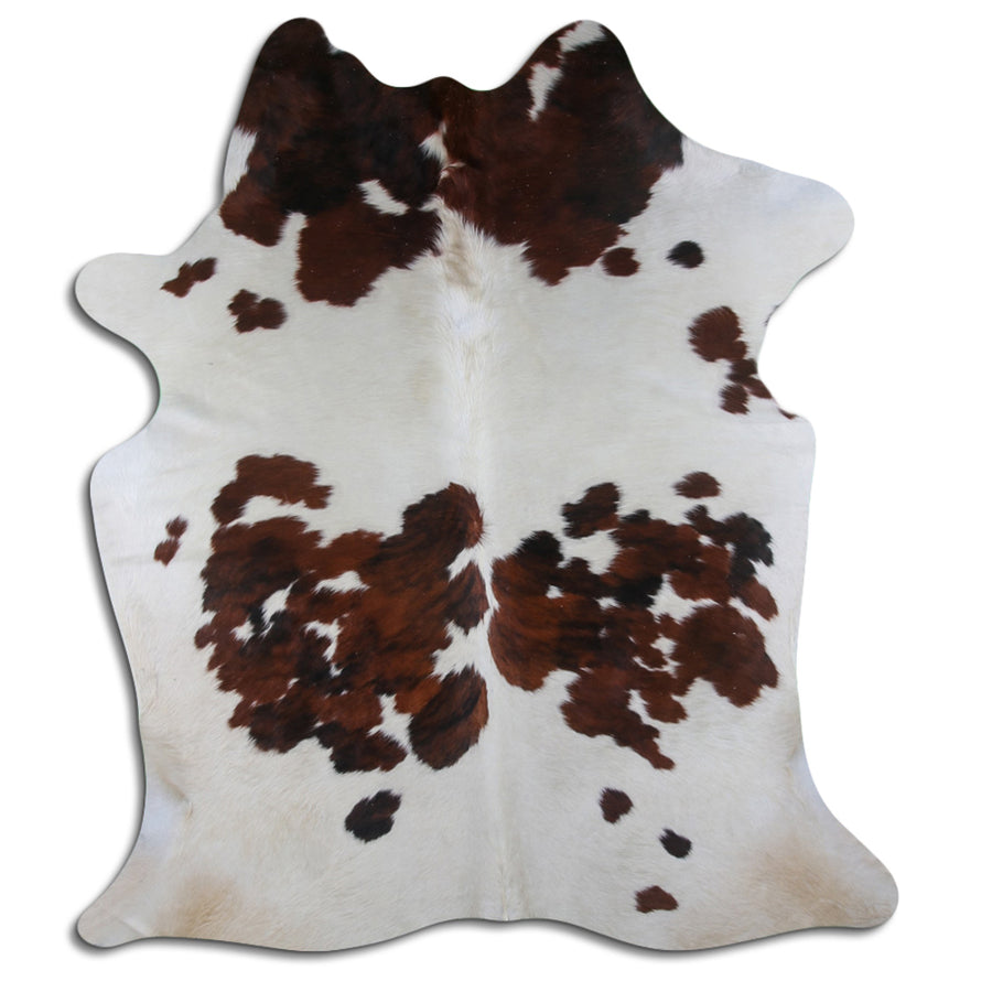8 Ft X 6.5 Ft Genuine Brazilian Cowhide Skin Rug by Hilason | Hair-On Leather Home Décor Carpet