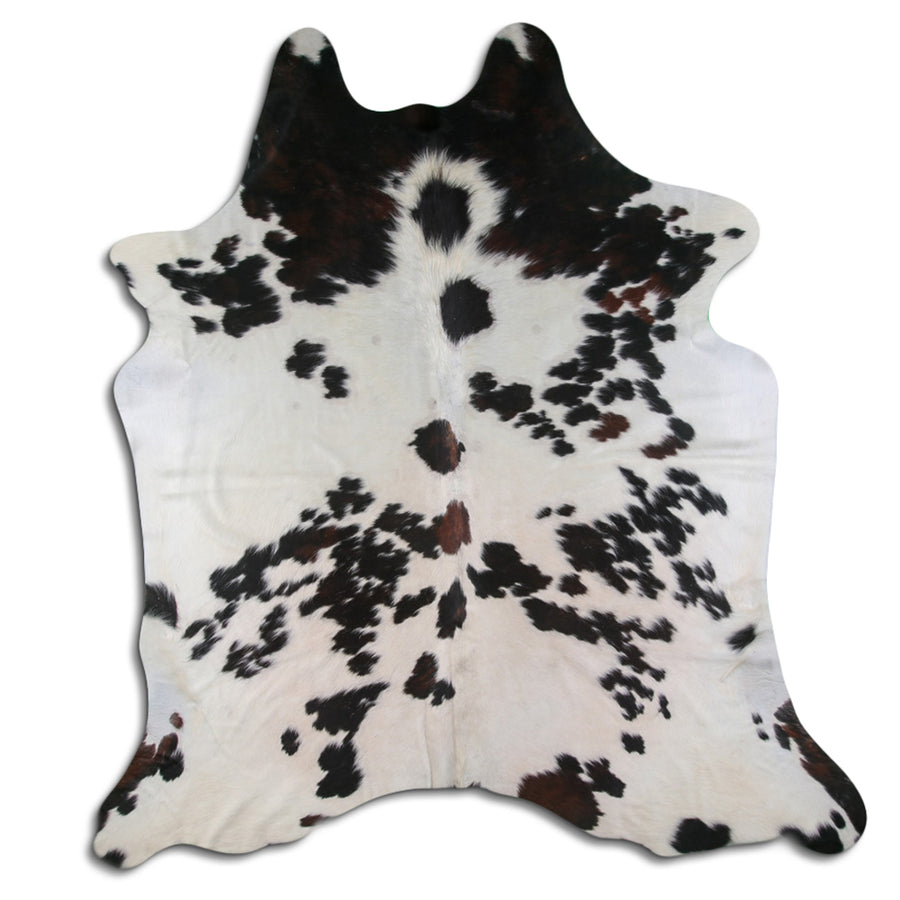 8 Ft X 7 Ft Genuine Brazilian Cowhide Skin Rug by Hilason | Hair-On Leather Home Décor Carpet