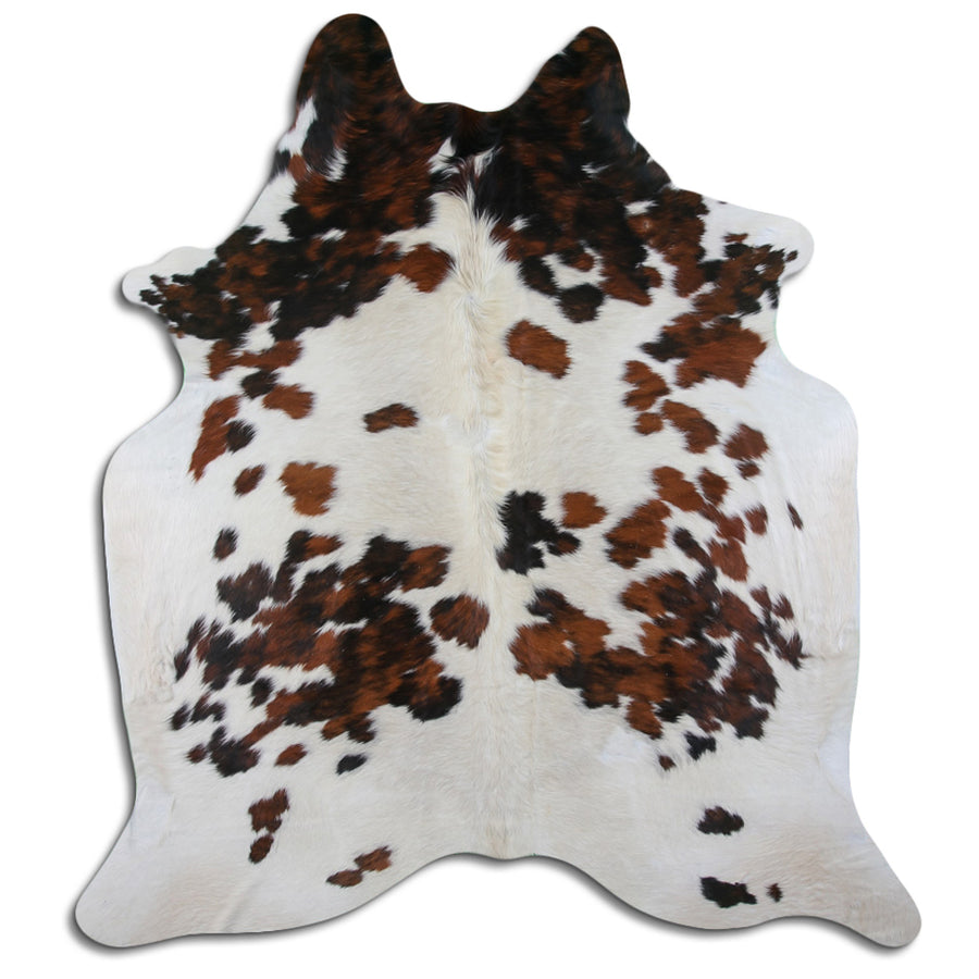 7.5 Ft X 6.5 Ft Brazilian Cowhide Skin Rug Hair-On Leather Carpet - Uhorse