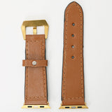 American Darling ADWAM102 Beautifully Hair-On Genuine American Leather I watch Strap Men and Women Unisex