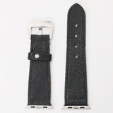 American Darling ADWAM105 Beautifully Hair-On Genuine Leather I watch Strap Men and Women Unisex