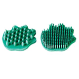 Hilason Horse Cleaner and groomer brush Set Of 2 Green