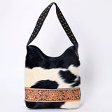 American Darling Hobo Hand Tooled Hair-On Genuine Leather women bag