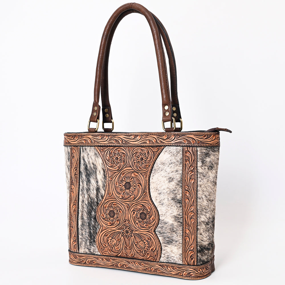 Hand Tooled Tote/tooled Leather Bag/hand Carved Purse/tooled 