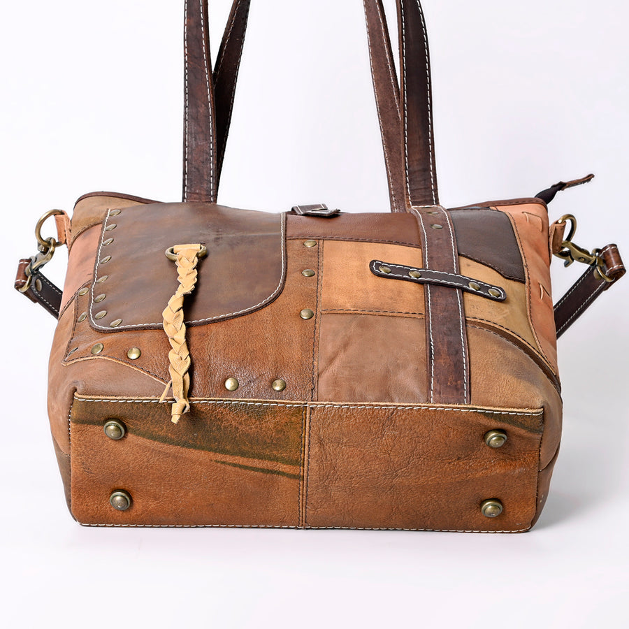 OHLAY KBK139 TOTE Genuine Leather women bag western handbag purse