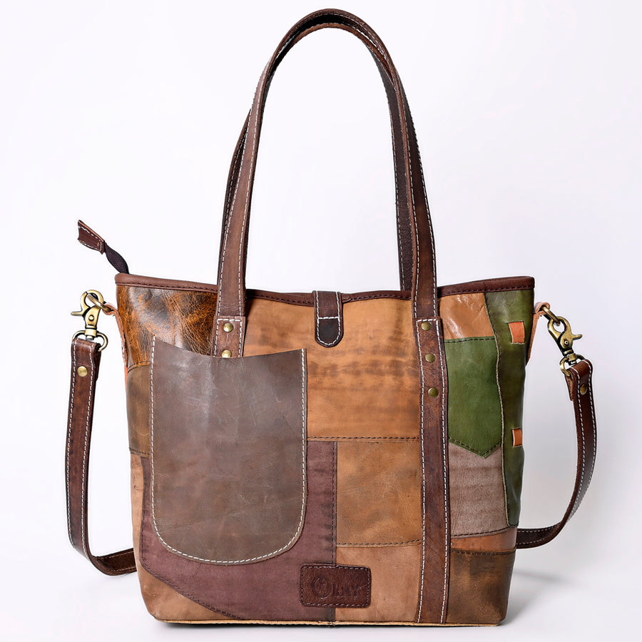 OHLAY KBK139 TOTE Genuine Leather women bag western handbag purse