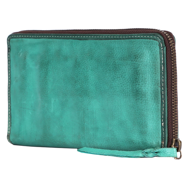 Never Mind Nmbgm106I Wallet Vintage Handmade Genuine Cowhide Leather by Hilason – Cowboy and equestrian accessories
