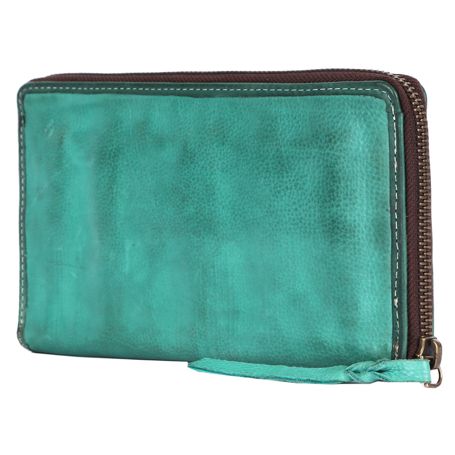 Never Mind Nmbgm106I Wallet Vintage Handmade Genuine Cowhide Leather by Hilason – Cowboy and equestrian accessories