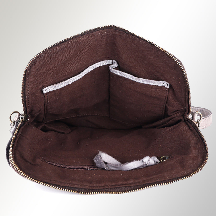 Never Mind Nmbgm109G Cross Body I Vintage Handmade Genuine Cowhide Leather Women Bag Western Handbag Purse