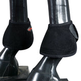 HILASON Western Horse Leg Protection No Turn Bell Boots Pair  L M S