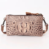 American Darling Coin Purse Hand Tooled Genuine Leather women bag western handbag purse