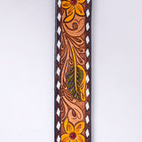 American Darling ADBLF211-L Beautifully Hand Tooled Genuine American Leather Belt Men and  Women