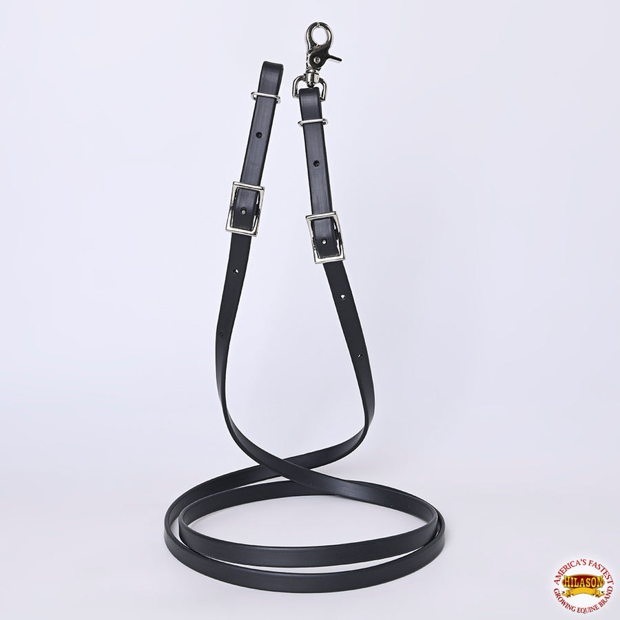 HILASON HilaCore Western Horse Rein, All-Weather Coated Webbing