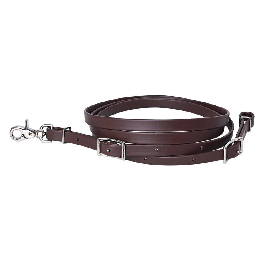 HILASON Western Horse Biothane Leather Rein Brown | Horse-Rein - Uhorse