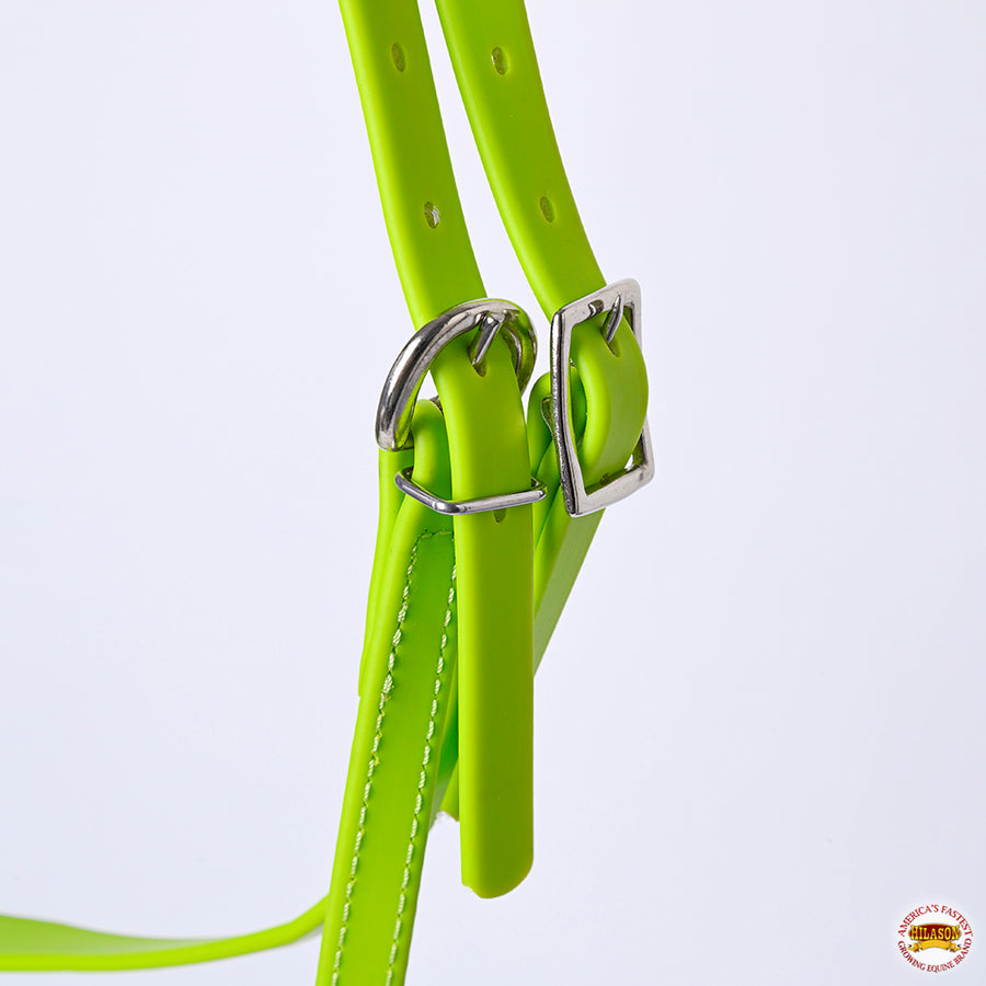 HILASON HilaCore Western Horse Headstall, All-Weather Coated Webbing