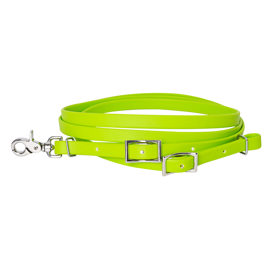 HILASON Western Horse Biothane Leather Rein Lime Green | Horse-Rein - Hilason
