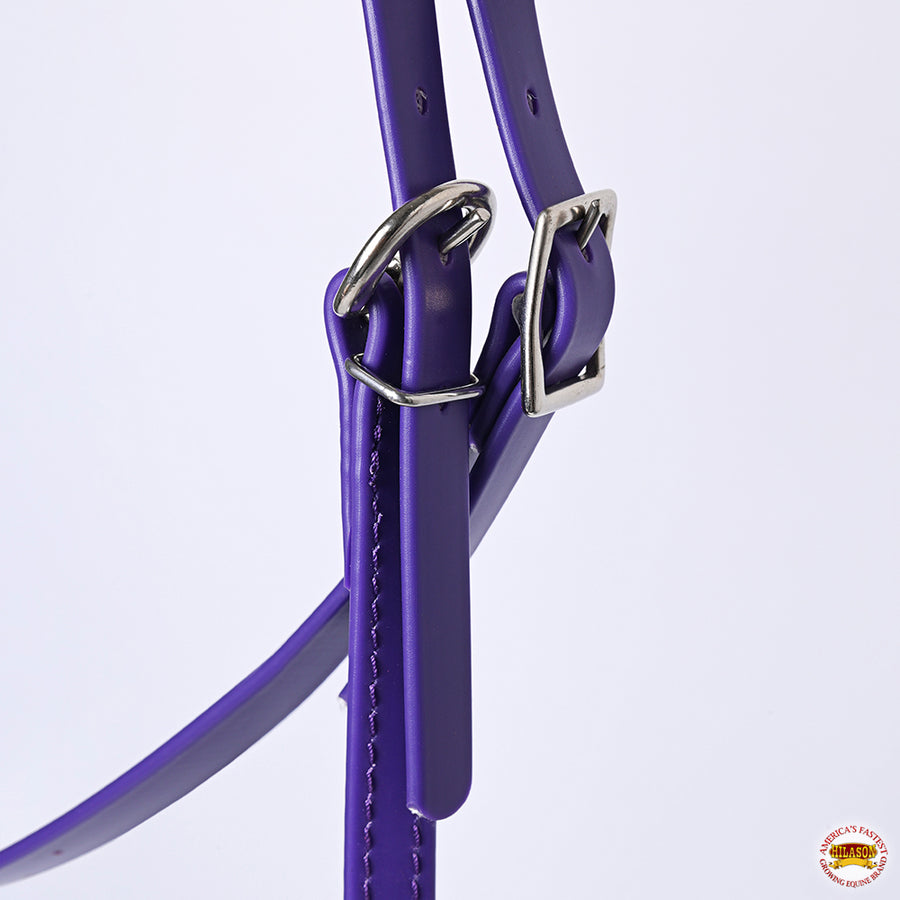 HILASON HilaCore Western Horse Headstall, All-Weather Coated Webbing