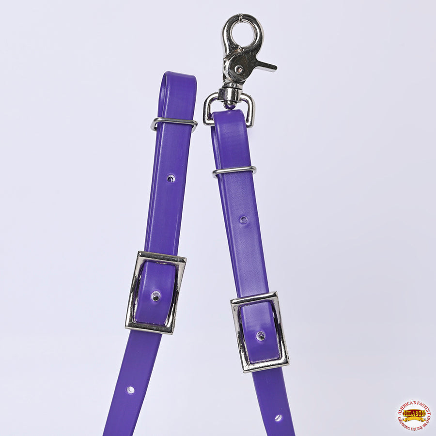HILASON HilaCore Western Horse Rein, All-Weather Coated Webbing