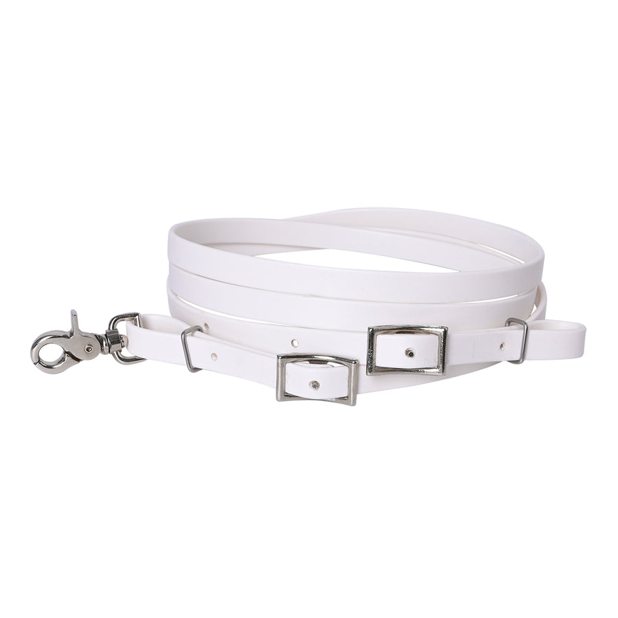 HILASON Western Horse Biothane Leather Rein White | Horse-Rein - Uhorse