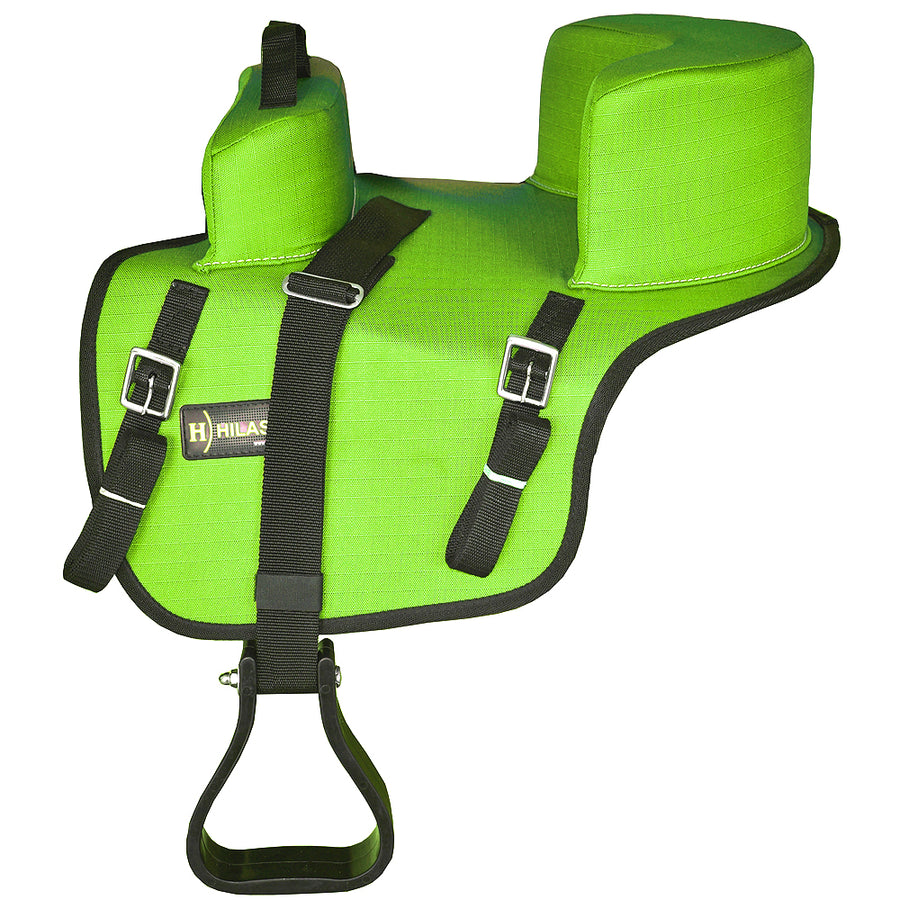 Hilason Buddy Child Seat For Horse Saddle Riding Lime Green - Uhorse