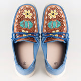 American Darling ADFT133BL5 Hand tooled carved genuine leather trim by Hilason – Cowboy and equestrian accessories