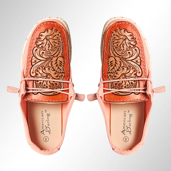 American Darling ADFT133PK11 Hand tooled carved genuine leather trim by Hilason – Cowboy and equestrian accessories