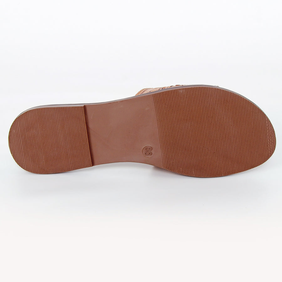 American Darling Hand Tooled, Carved Genuine Leather Sandal Footwear Flip Flop | Tooled