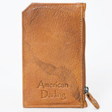 American Darling ADCCM101H Card-Holder Hair On Genuine Leather women bag western handbag purse