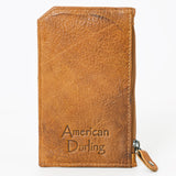 American Darling ADCCM101I Card-Holder Hair On Genuine Leather women bag western handbag purse